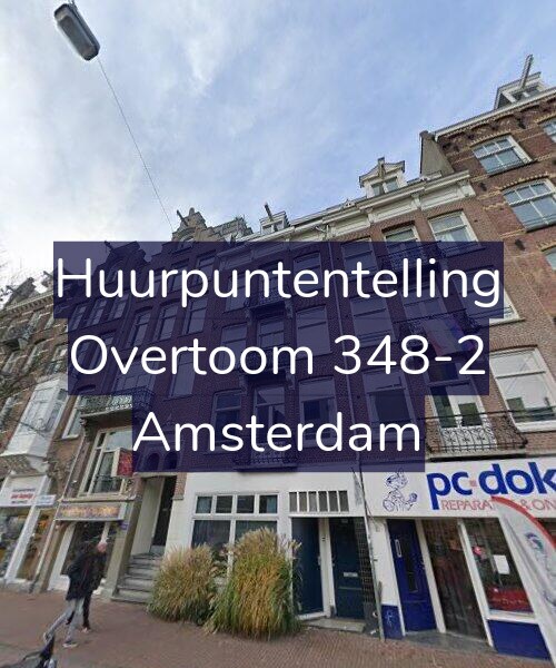 Foto gevel Huurpuntentelling voor Overtoom 348-2, Amsterdam