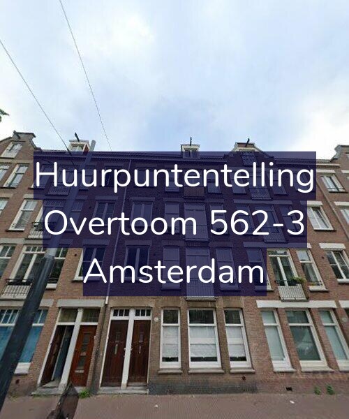 Foto gevel Huurpuntentelling voor Overtoom 562-3, Amsterdam