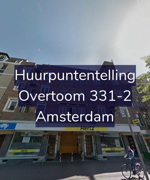 Foto gevel Huurpuntentelling voor Overtoom 331-2, Amsterdam