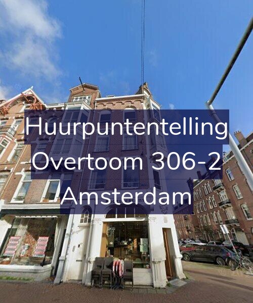 Foto gevel Huurpuntentelling voor Overtoom 306-2, Amsterdam