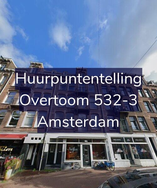 Foto gevel Huurpuntentelling voor Overtoom 532-3, Amsterdam