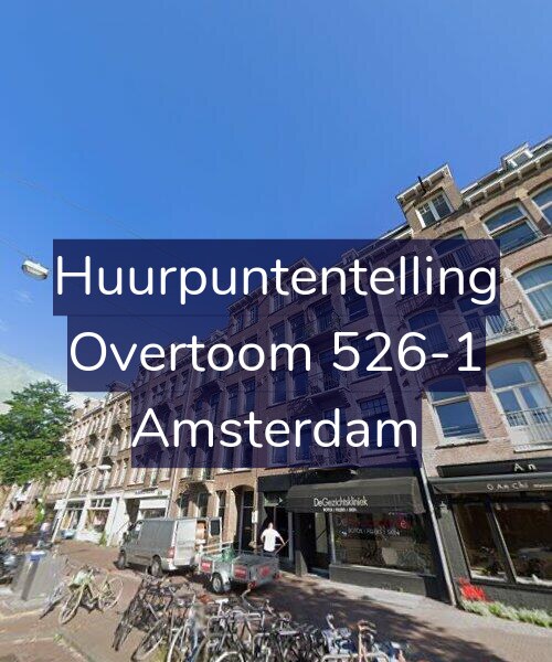 Foto gevel Huurpuntentelling voor Overtoom 526-1, Amsterdam