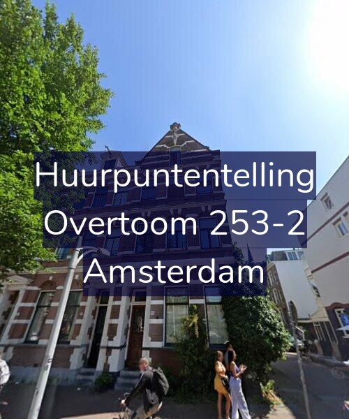 Foto gevel Huurpuntentelling voor Overtoom 253-2, Amsterdam