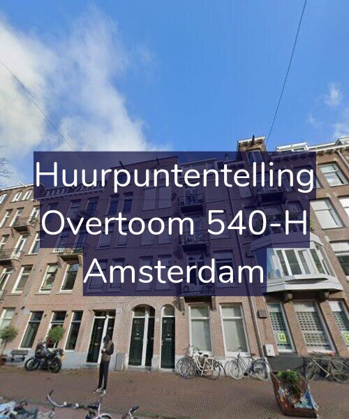Foto gevel Huurpuntentelling voor Overtoom 540-H, Amsterdam