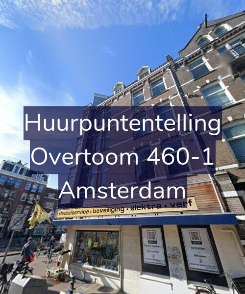 Foto gevel Huurpuntentelling voor Overtoom 460-1, Amsterdam