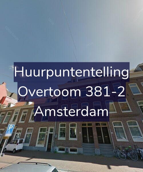 Foto gevel Huurpuntentelling voor Overtoom 381-2, Amsterdam