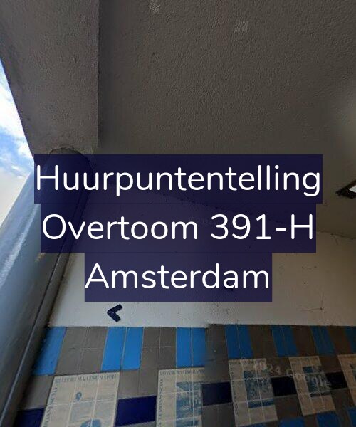 Foto gevel Huurpuntentelling voor Overtoom 391-H, Amsterdam