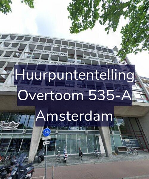 Foto gevel Huurpuntentelling voor Overtoom 535-A, Amsterdam