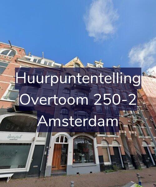 Foto gevel Huurpuntentelling voor Overtoom 250-2, Amsterdam