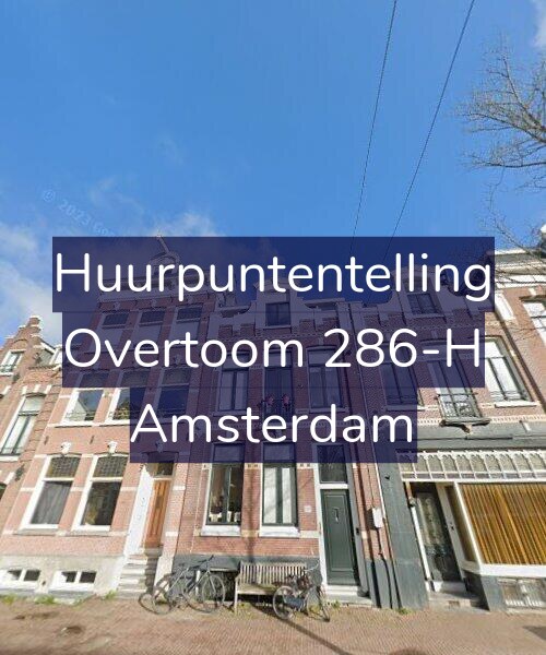 Foto gevel Huurpuntentelling voor Overtoom 286-H, Amsterdam