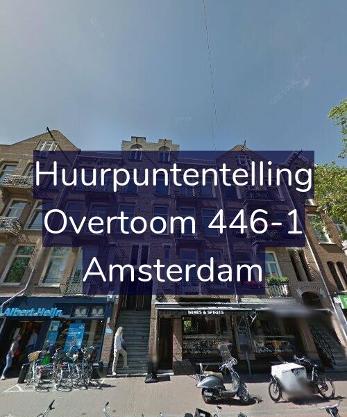 Foto gevel Huurpuntentelling voor Overtoom 446-1, Amsterdam
