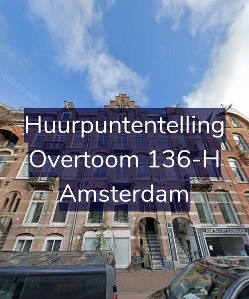 Foto gevel Huurpuntentelling voor Overtoom 136-H, Amsterdam