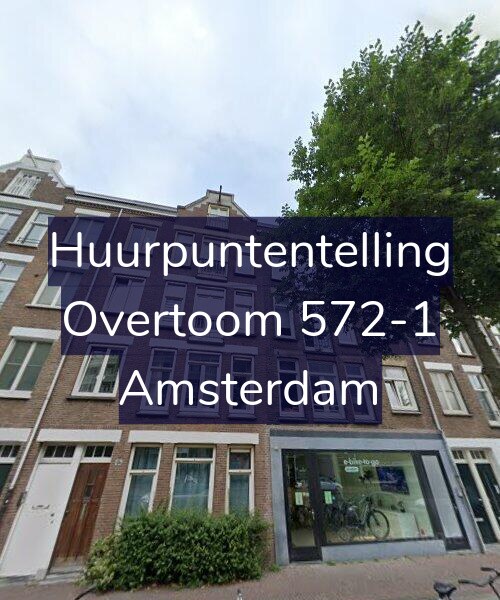 Foto gevel Huurpuntentelling voor Overtoom 572-1, Amsterdam