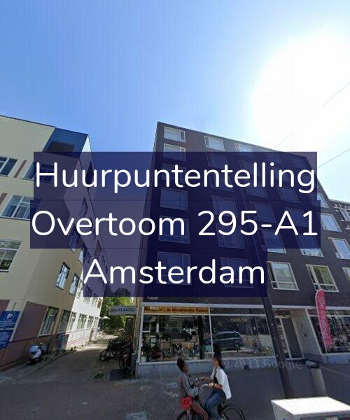 Foto gevel Huurpuntentelling voor Overtoom 295-A1, Amsterdam