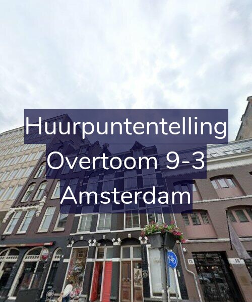 Foto gevel Huurpuntentelling voor Overtoom 9-3, Amsterdam