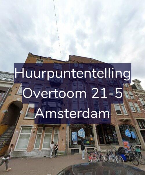 Foto gevel Huurpuntentelling voor Overtoom 21-5, Amsterdam