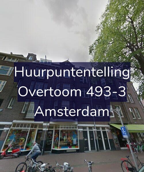 Foto gevel Huurpuntentelling voor Overtoom 493-3, Amsterdam