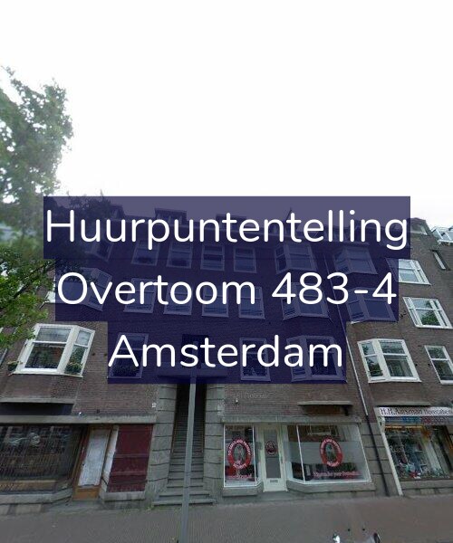 Foto gevel Huurpuntentelling voor Overtoom 483-4, Amsterdam