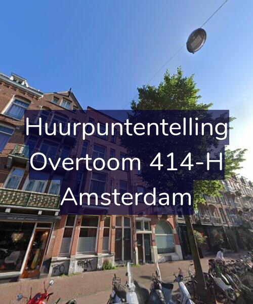 Foto gevel Huurpuntentelling voor Overtoom 414-H, Amsterdam