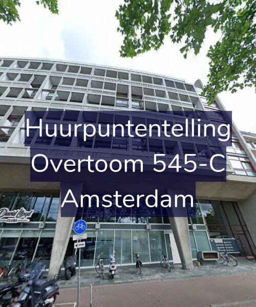Foto gevel Huurpuntentelling voor Overtoom 545-C, Amsterdam