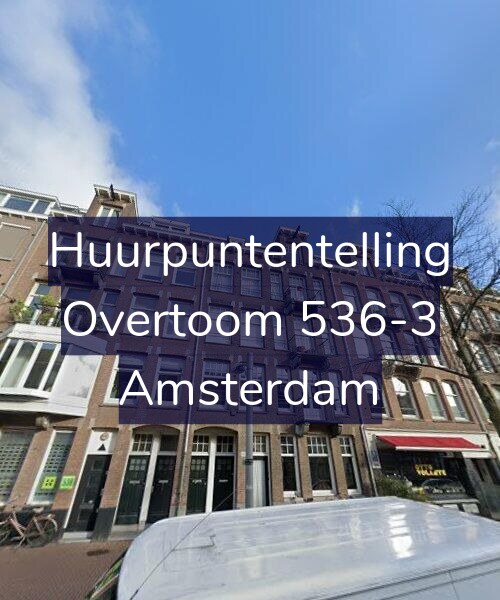 Foto gevel Huurpuntentelling voor Overtoom 536-3, Amsterdam