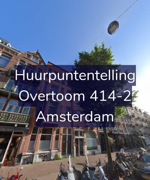 Foto gevel Huurpuntentelling voor Overtoom 414-2, Amsterdam