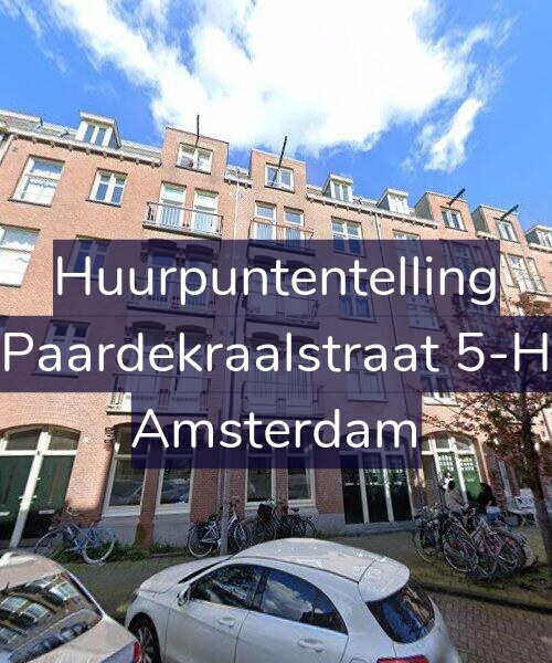 Foto gevel Huurpuntentelling voor Paardekraalstraat 5-H, Amsterdam