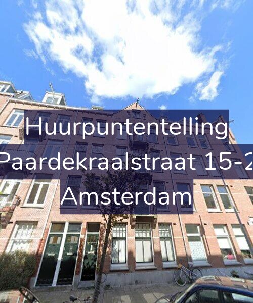 Foto gevel Huurpuntentelling voor Paardekraalstraat 15-2, Amsterdam
