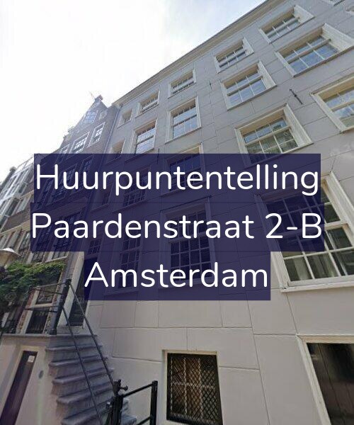 Foto gevel Huurpuntentelling voor Paardenstraat 2-B, Amsterdam