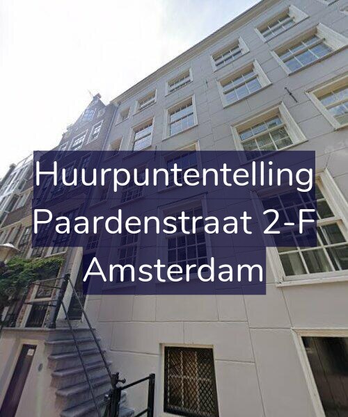 Foto gevel Huurpuntentelling voor Paardenstraat 2-F, Amsterdam