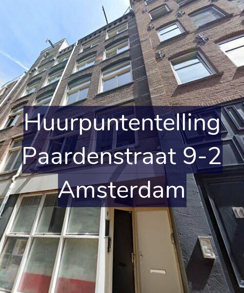 Foto gevel Huurpuntentelling voor Paardenstraat 9-2, Amsterdam