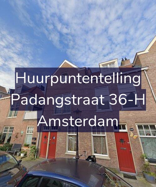 Foto gevel Huurpuntentelling voor Padangstraat 36-H, Amsterdam