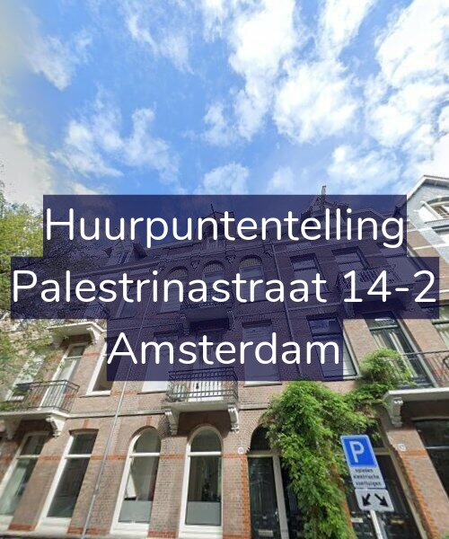 Foto gevel Huurpuntentelling voor Palestrinastraat 14-2, Amsterdam