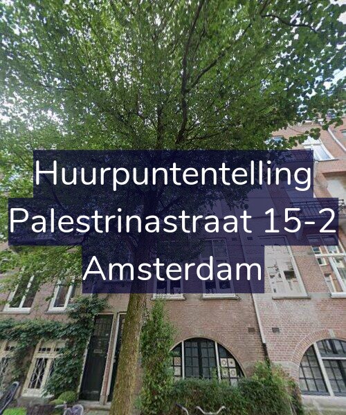 Foto gevel Huurpuntentelling voor Palestrinastraat 15-2, Amsterdam
