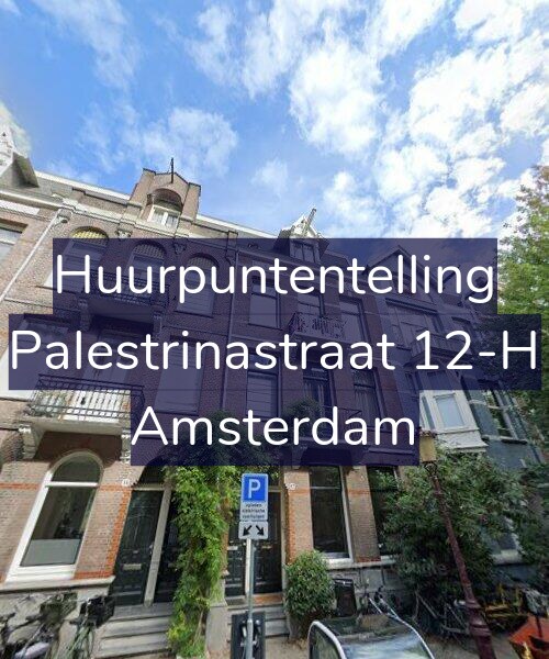 Foto gevel Huurpuntentelling voor Palestrinastraat 12-H, Amsterdam