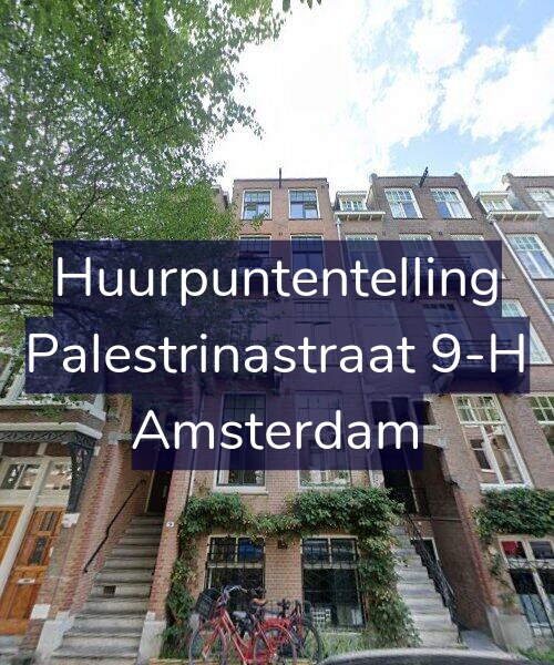 Foto gevel Huurpuntentelling voor Palestrinastraat 9-H, Amsterdam