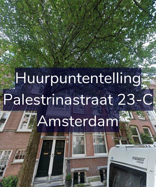 Foto gevel Huurpuntentelling voor Palestrinastraat 23-C, Amsterdam