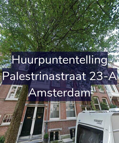 Foto gevel Huurpuntentelling voor Palestrinastraat 23-A, Amsterdam