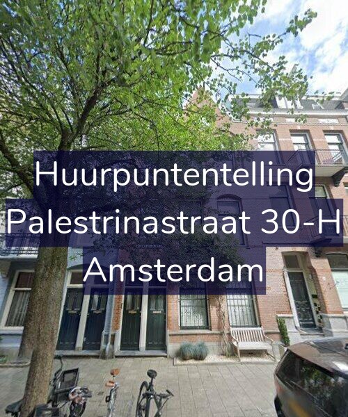 Foto gevel Huurpuntentelling voor Palestrinastraat 30-H, Amsterdam