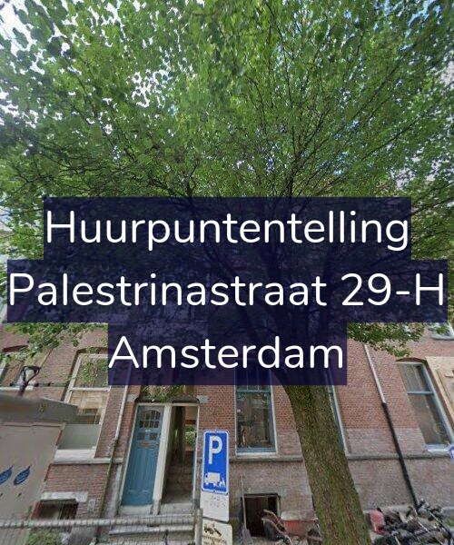 Foto gevel Huurpuntentelling voor Palestrinastraat 29-H, Amsterdam
