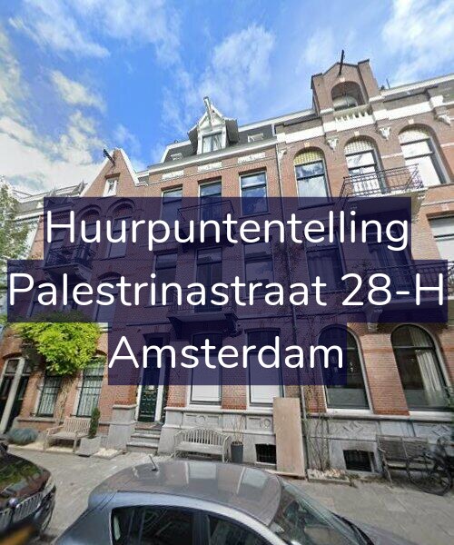 Foto gevel Huurpuntentelling voor Palestrinastraat 28-H, Amsterdam