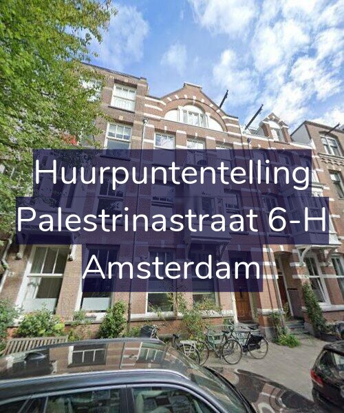 Foto gevel Huurpuntentelling voor Palestrinastraat 6-H, Amsterdam