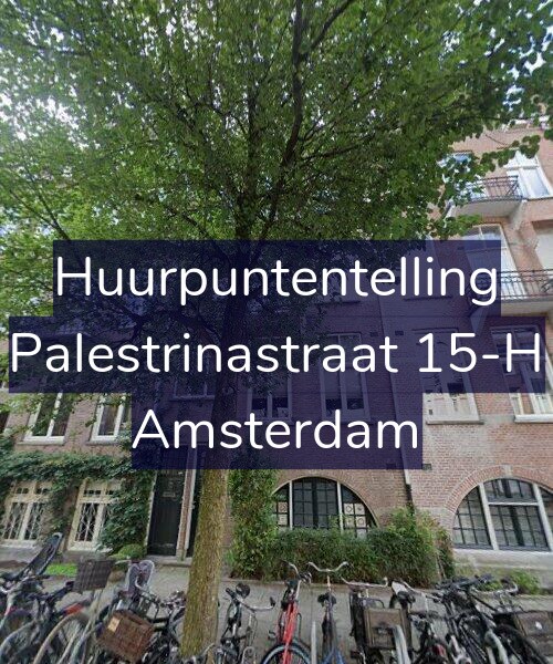 Foto gevel Huurpuntentelling voor Palestrinastraat 15-H, Amsterdam