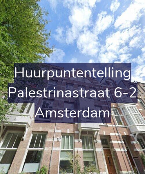 Foto gevel Huurpuntentelling voor Palestrinastraat 6-2, Amsterdam