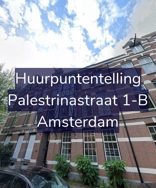 Foto gevel Huurpuntentelling voor Palestrinastraat 1-B, Amsterdam