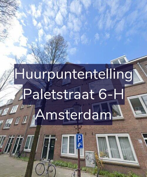 Foto gevel Huurpuntentelling voor Paletstraat 6-H, Amsterdam