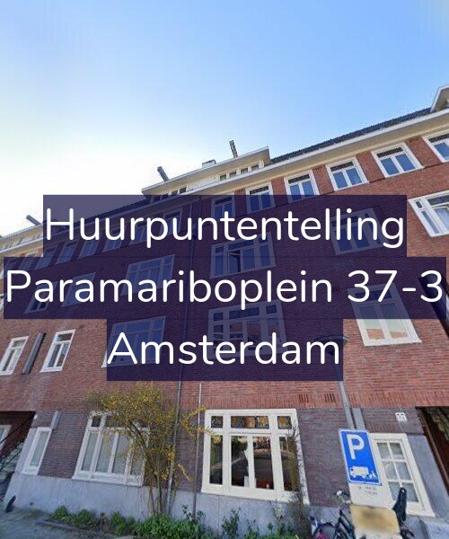 Foto gevel Huurpuntentelling voor Paramariboplein 37-3, Amsterdam