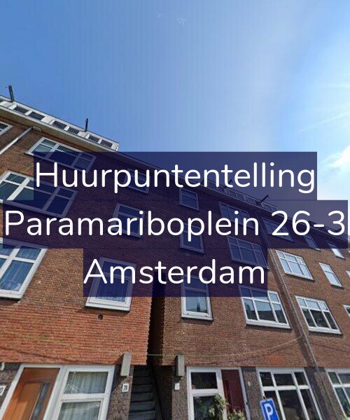 Foto gevel Huurpuntentelling voor Paramariboplein 26-3, Amsterdam