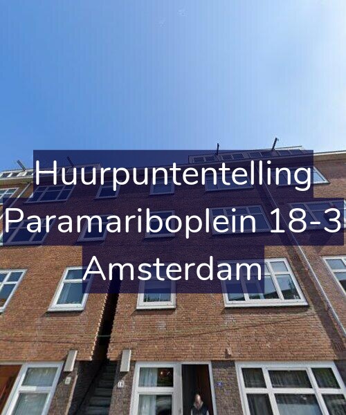 Foto gevel Huurpuntentelling voor Paramariboplein 18-3, Amsterdam