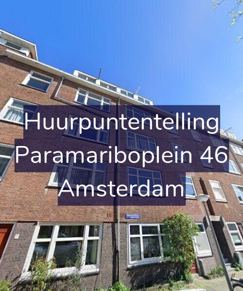 Foto gevel Huurpuntentelling voor Paramariboplein 46, Amsterdam